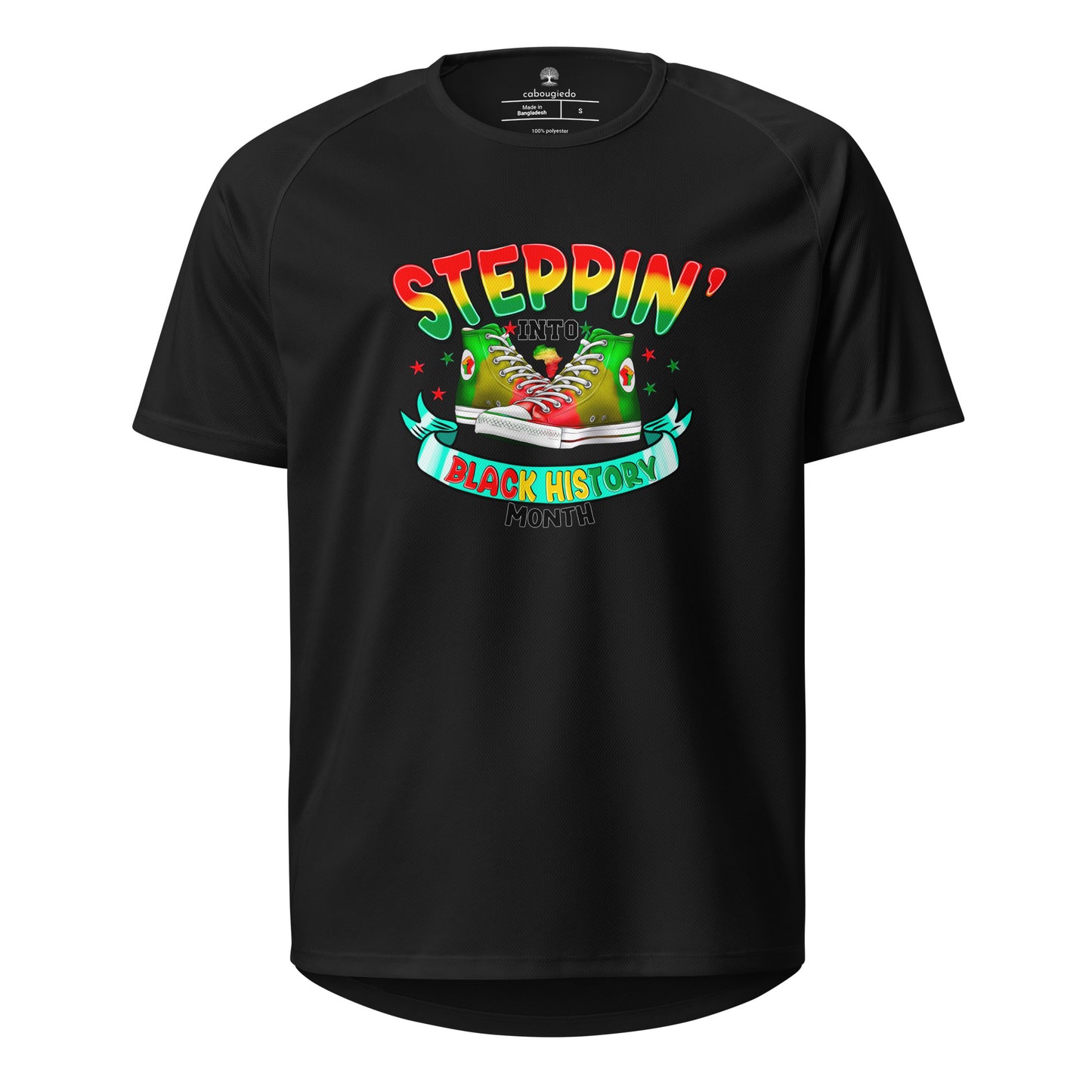 Unisex sports jersey - Steppin Into Black History Month