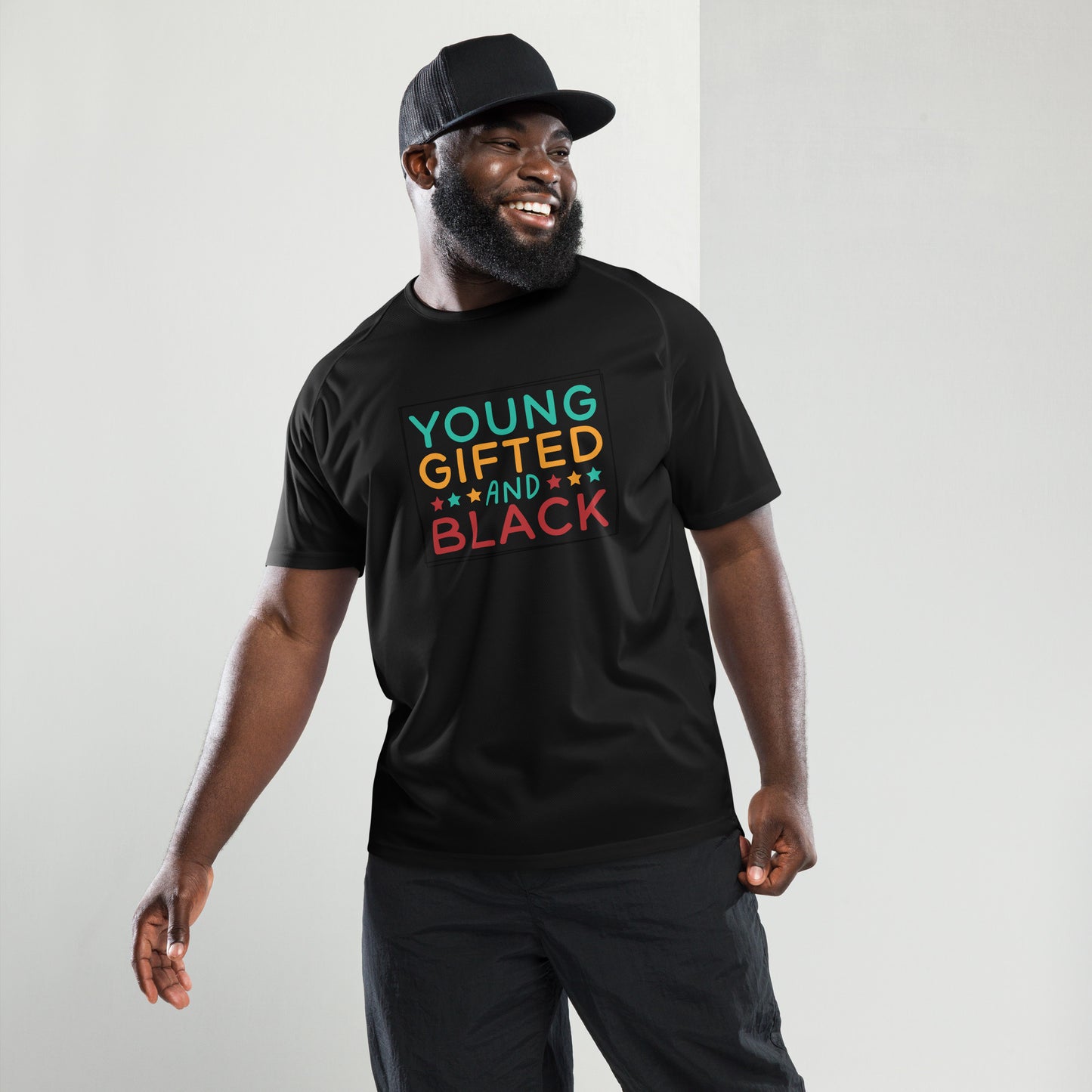 Unisex sports jersey - Young Gifted and Black