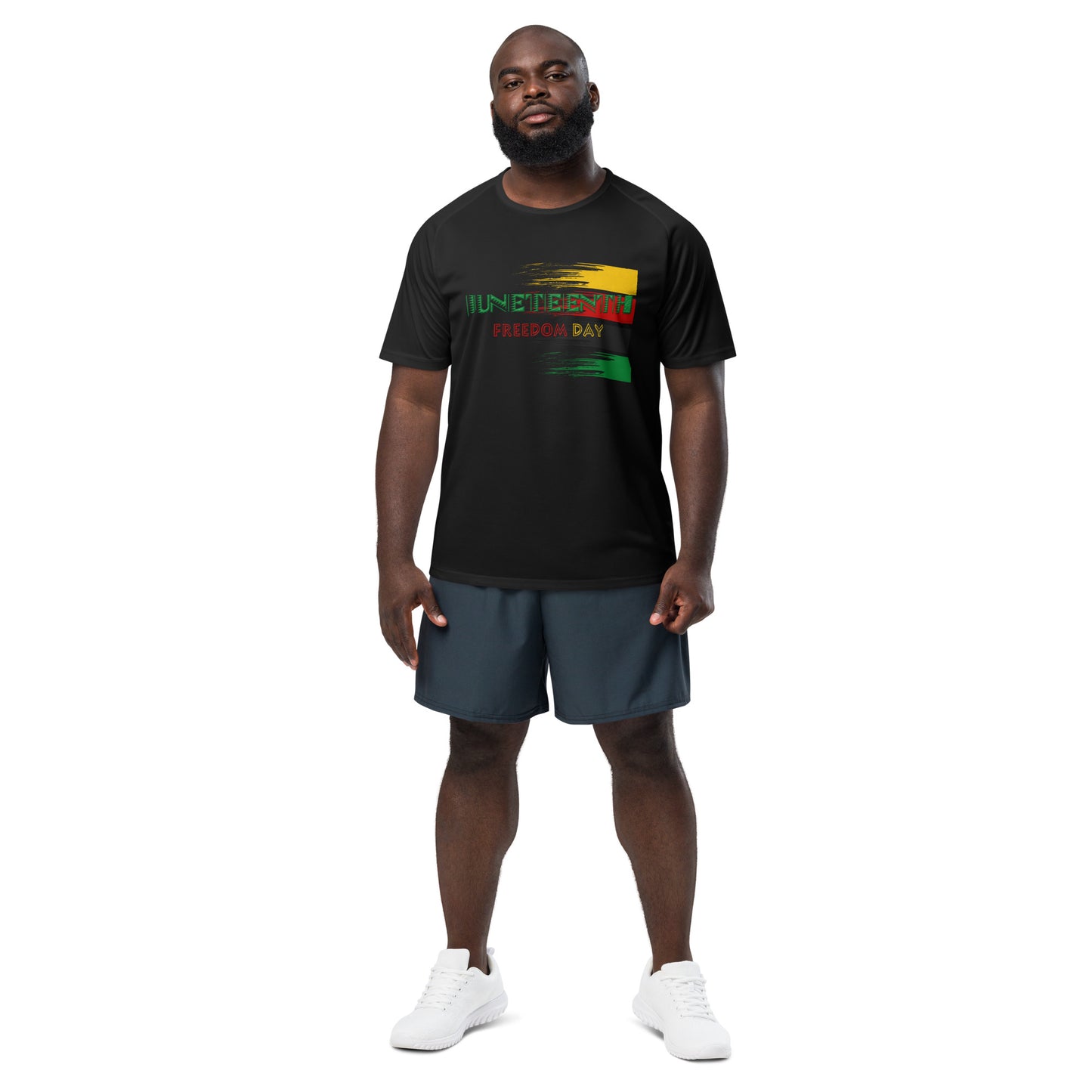 Unisex sports jersey - Juneteenth Freedom Paint Splash