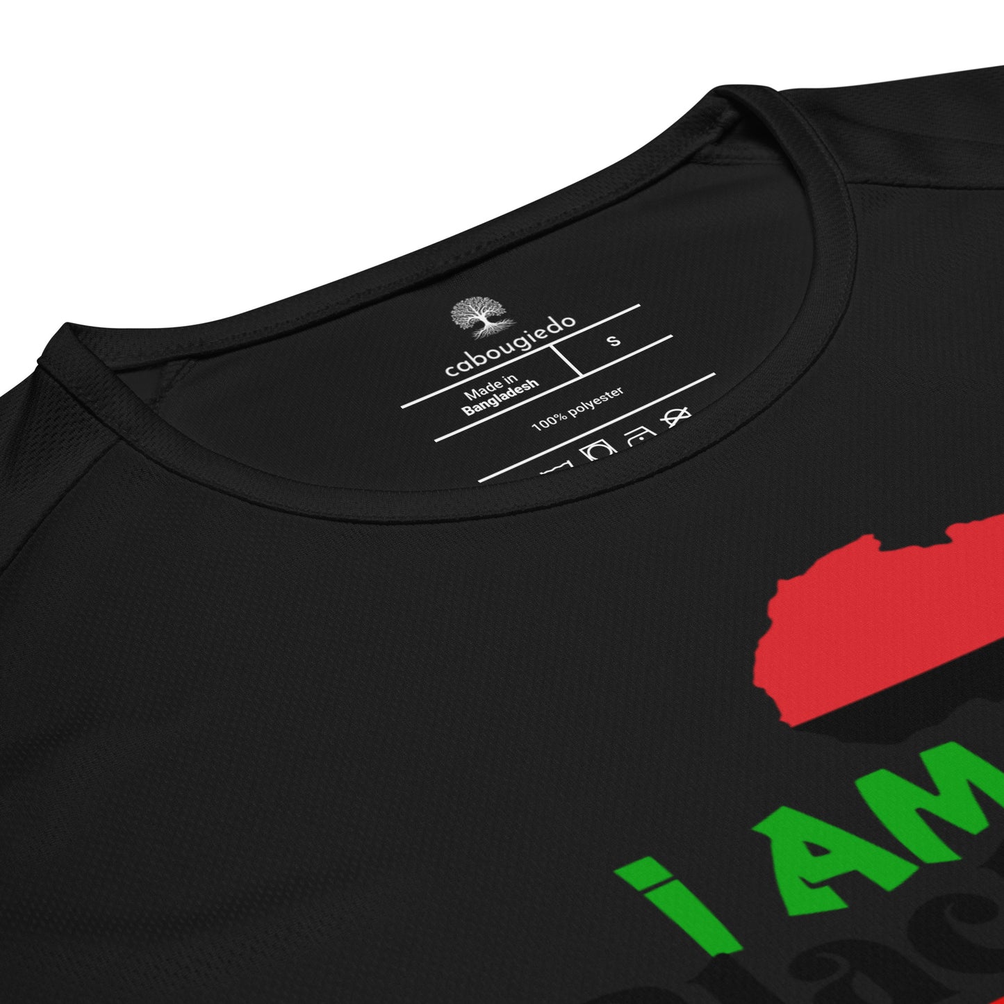 Unisex sports jersey - I Am Black HIstory