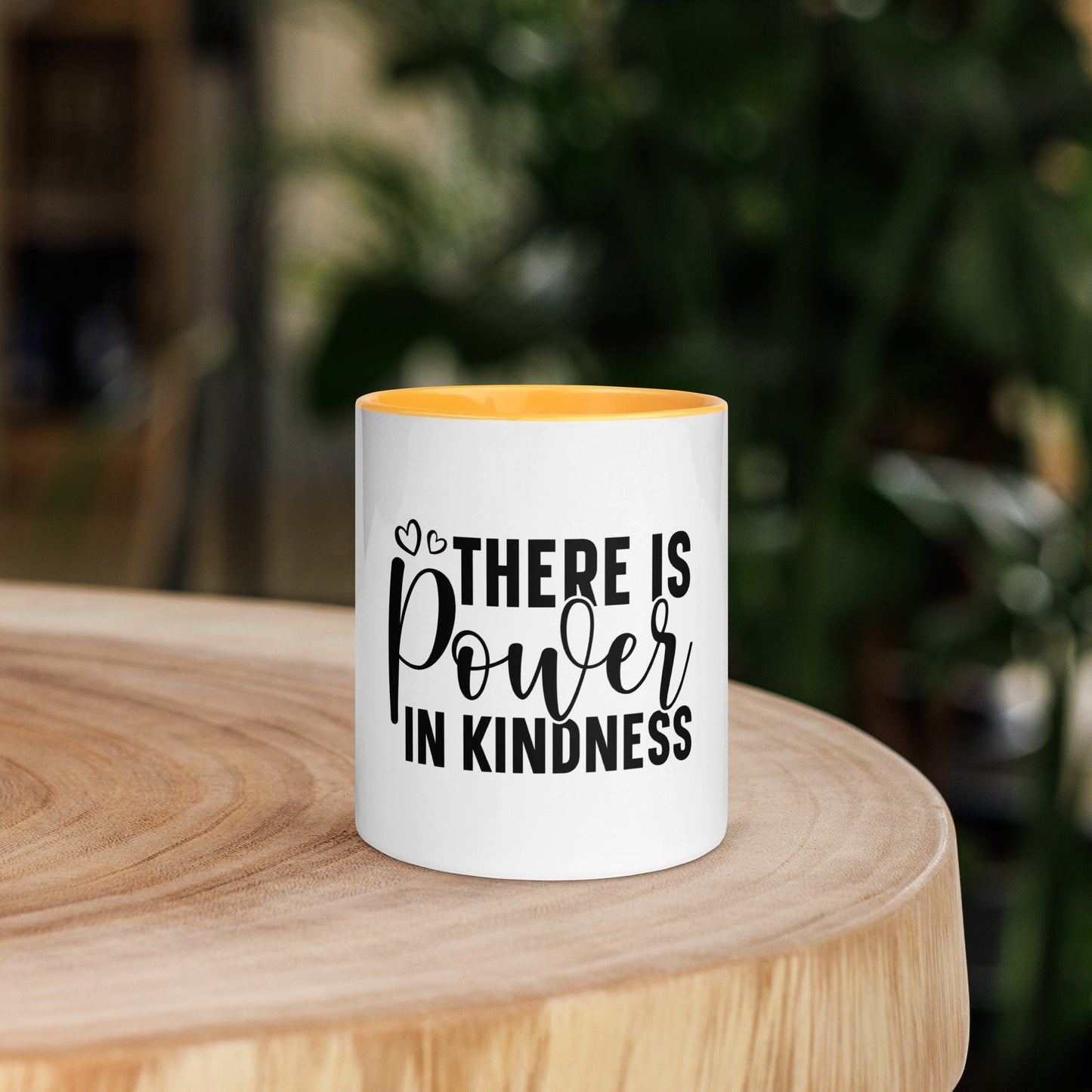 Mug with Color Inside - There is Power in Kindness