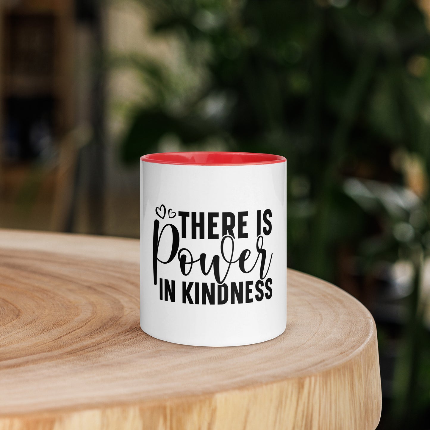 Mug with Color Inside - There is Power in Kindness