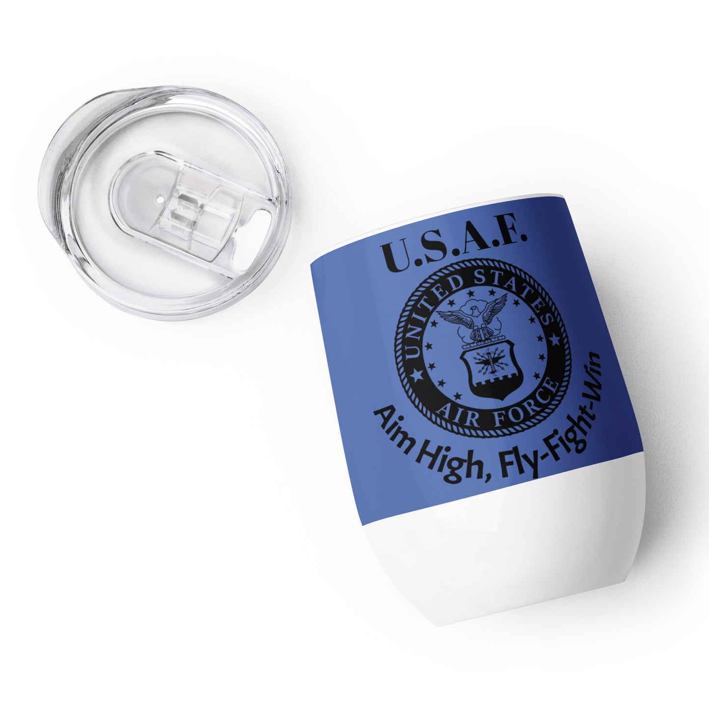 Wine tumbler - United States Air Force