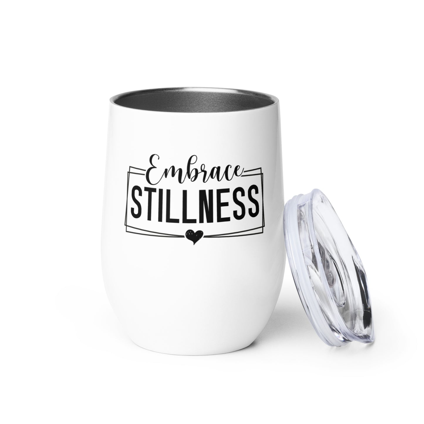 Wine tumbler - Embrace Stillness