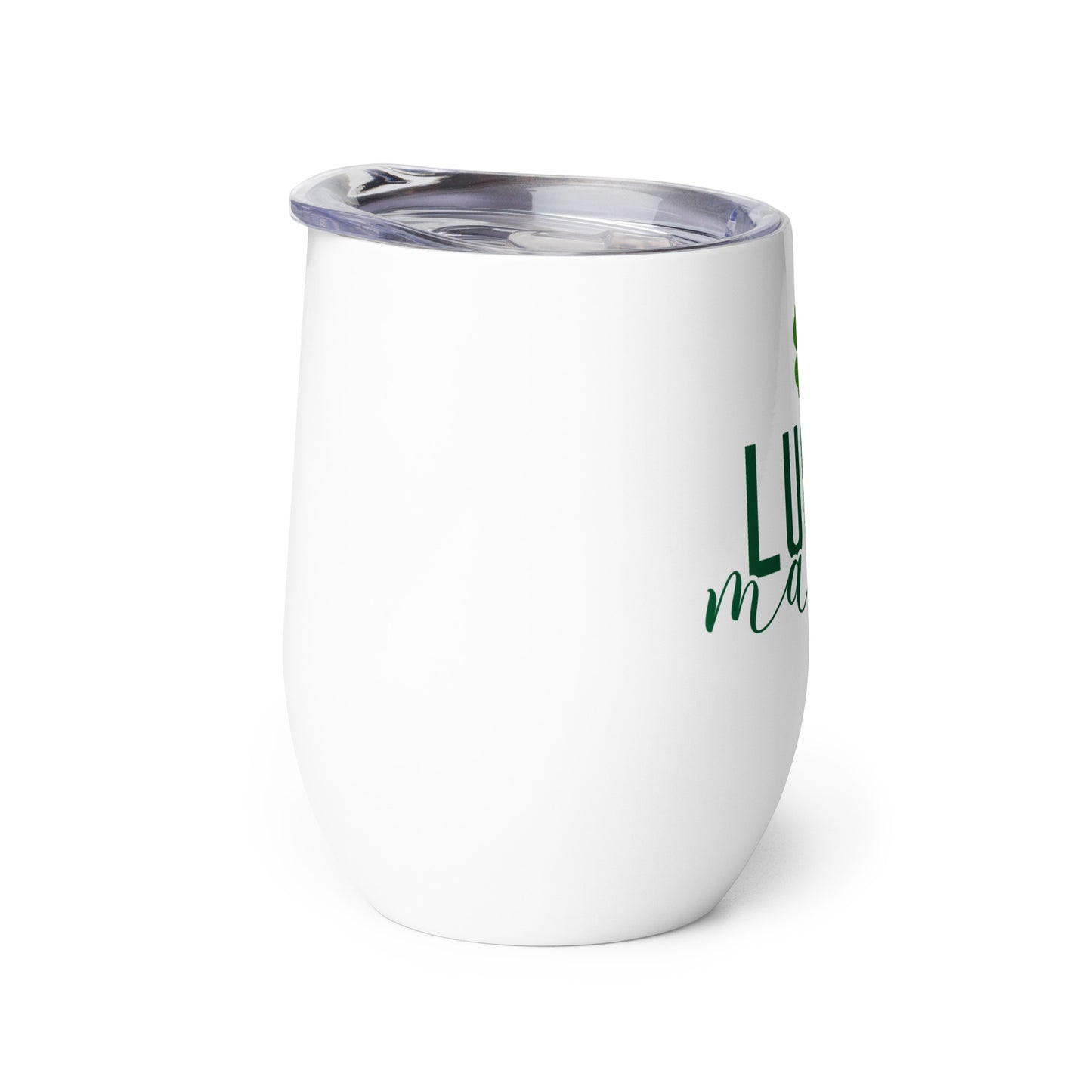 Wine tumbler - St Patty's Day Lucky Mama