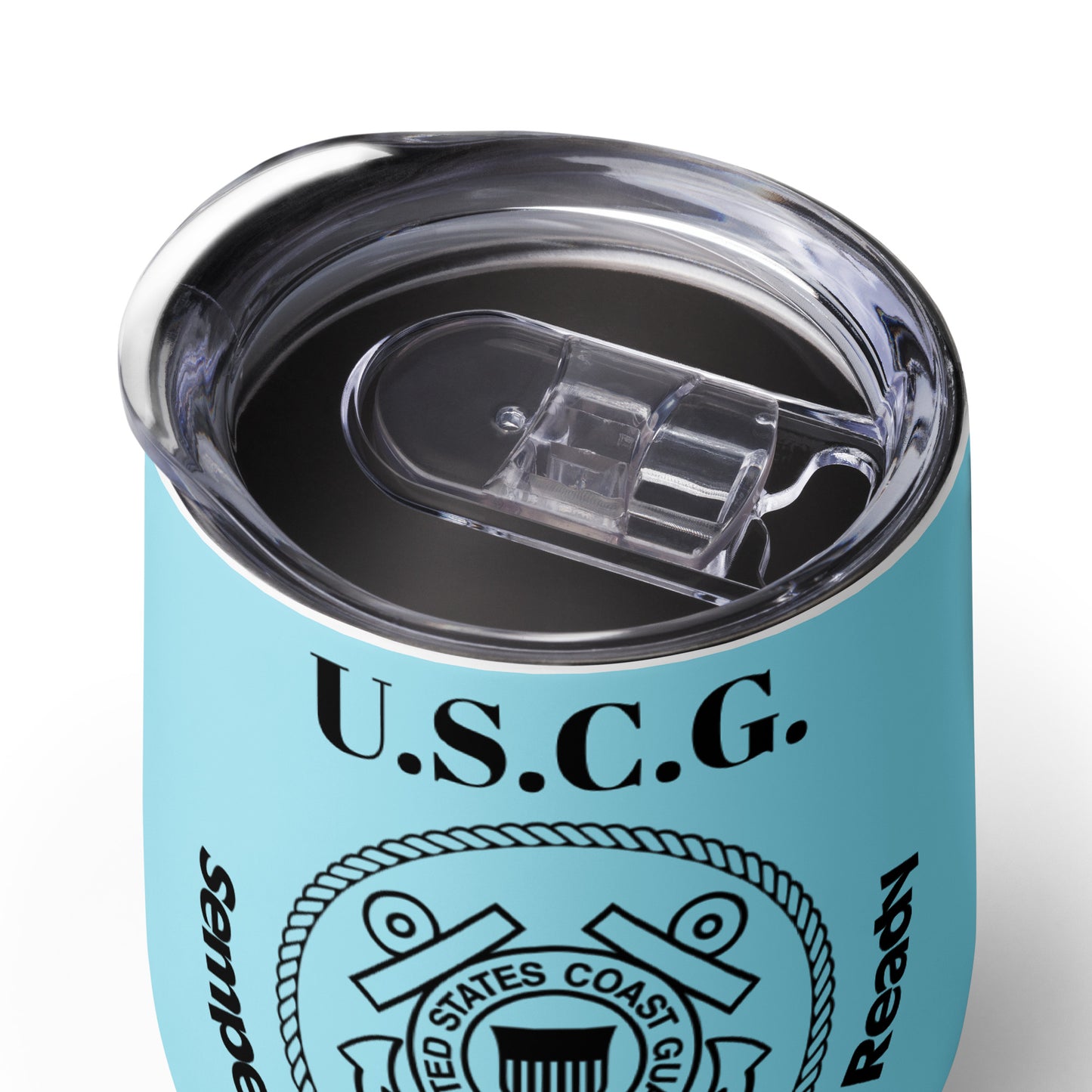 Wine tumbler - United States Coast Guard