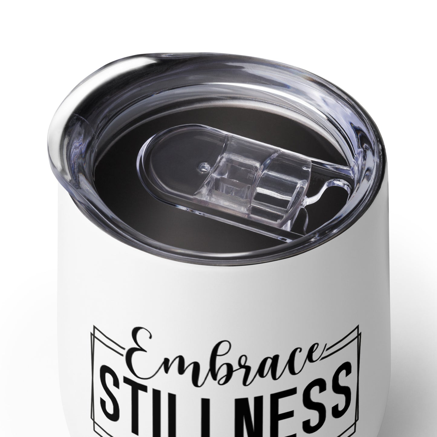 Wine tumbler - Embrace Stillness