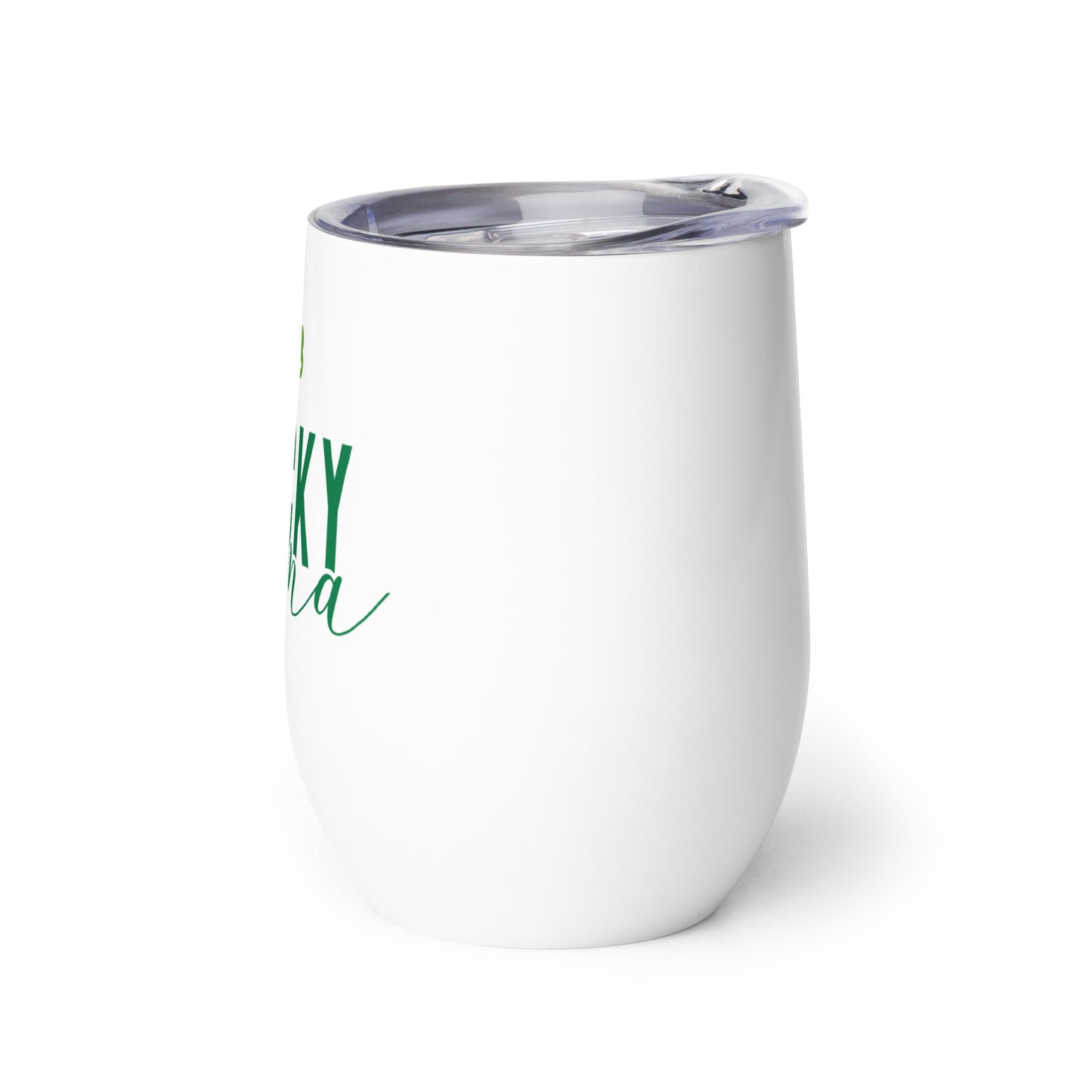 Wine tumbler - St Patty's Day Lucky Mama