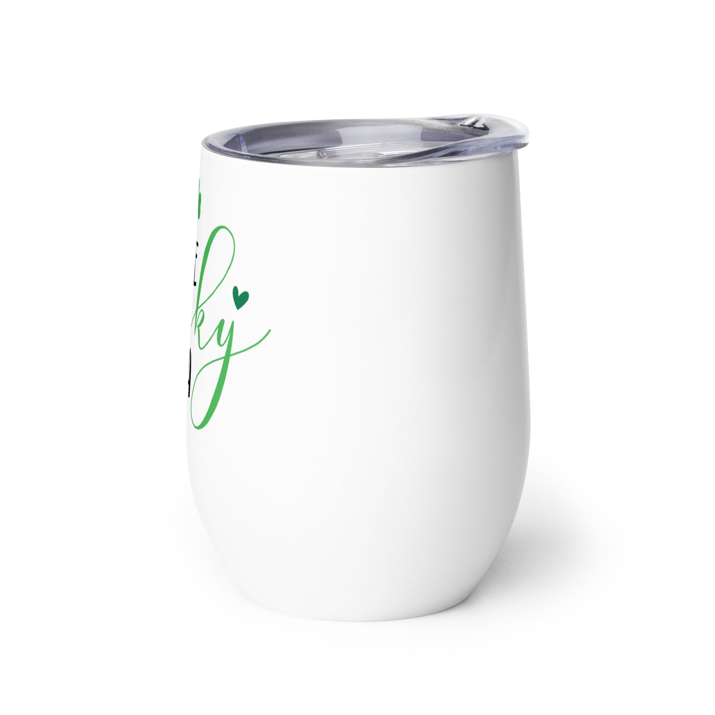 Wine tumbler - St Patty's Day One Lucky Mama