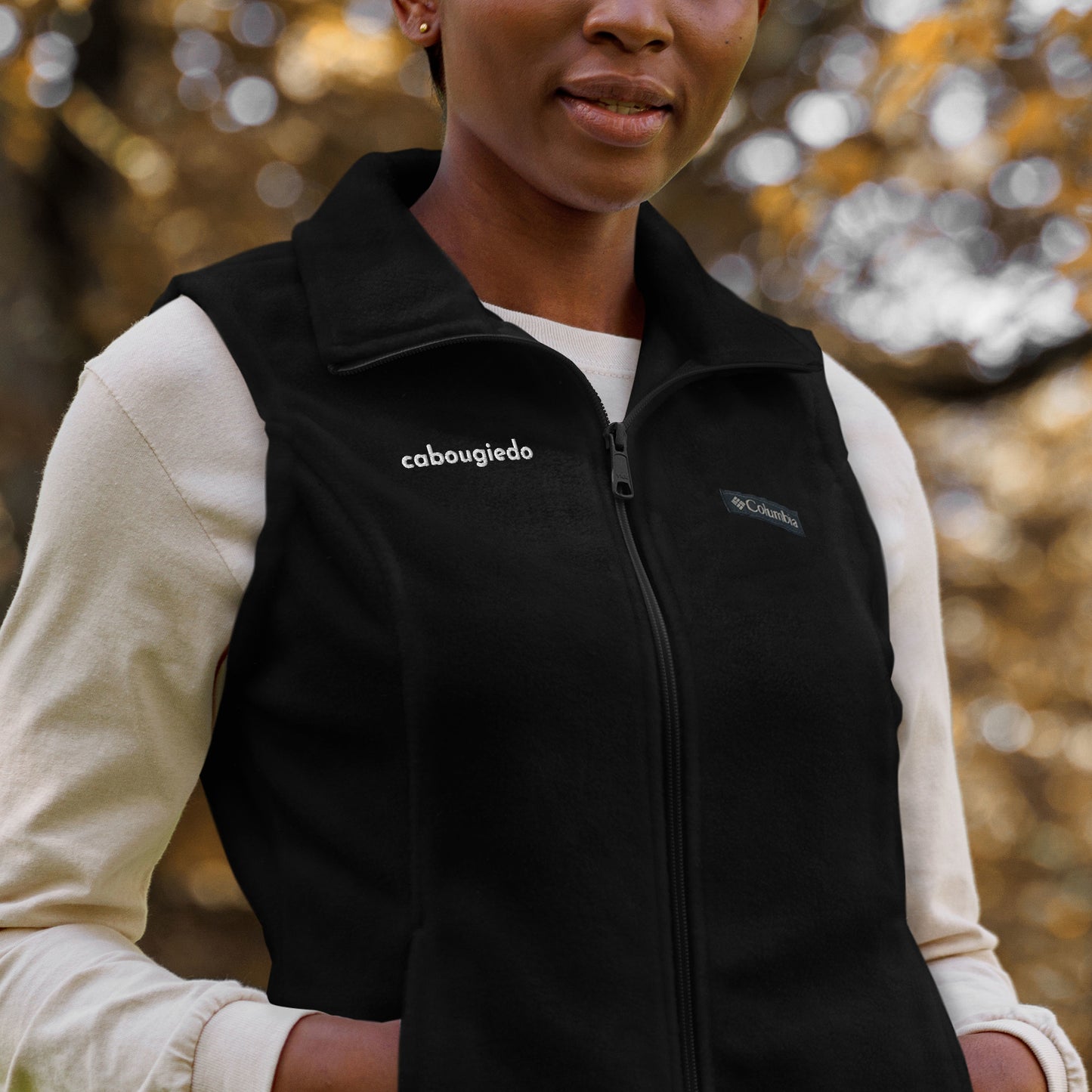 Women’s Columbia fleece vest - CaBougieDo