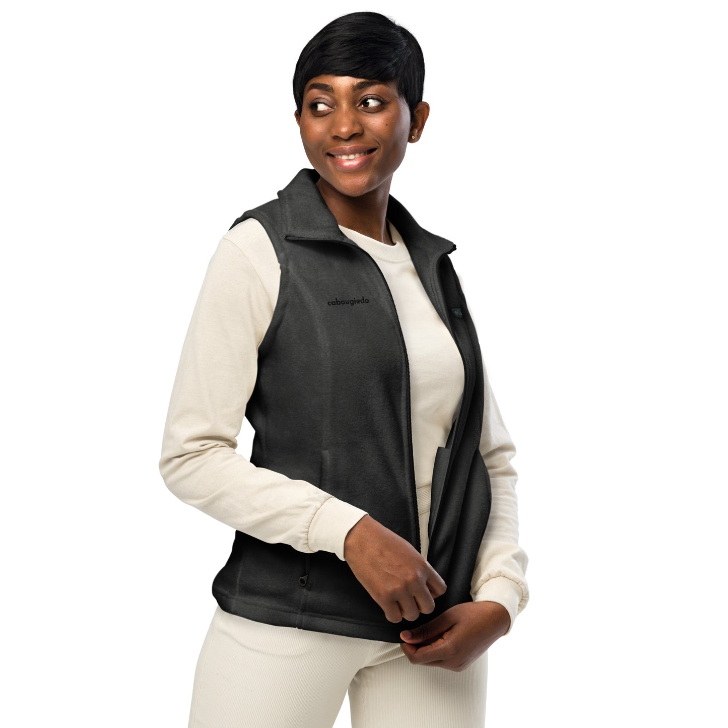 Women’s Columbia fleece vest - CaBougieDo