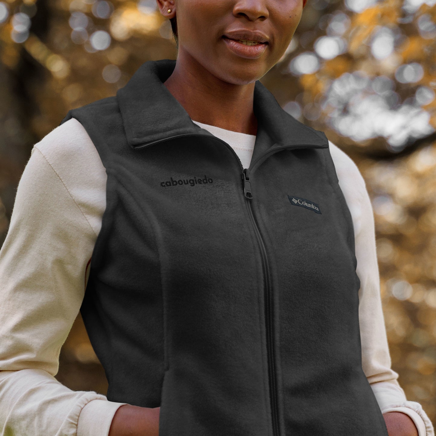 Women’s Columbia fleece vest - CaBougieDo