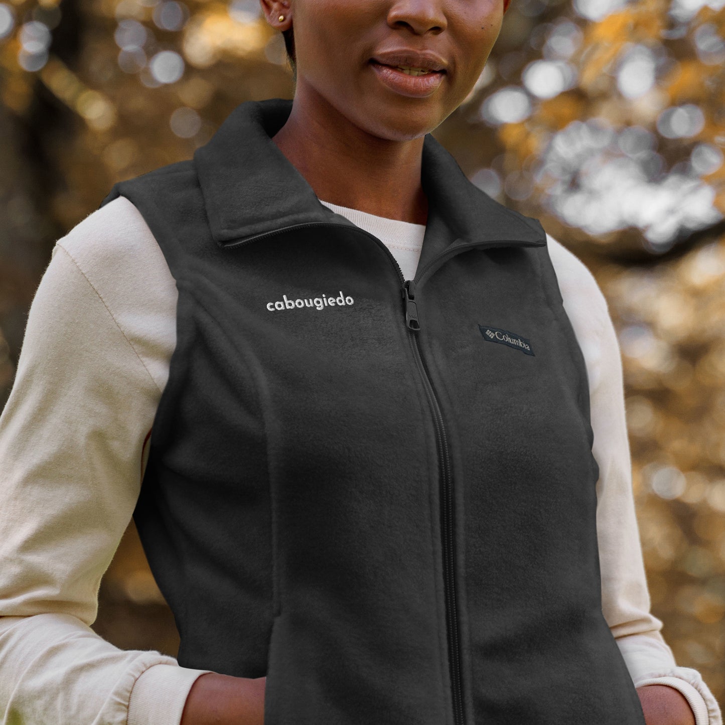 Women’s Columbia fleece vest - CaBougieDo