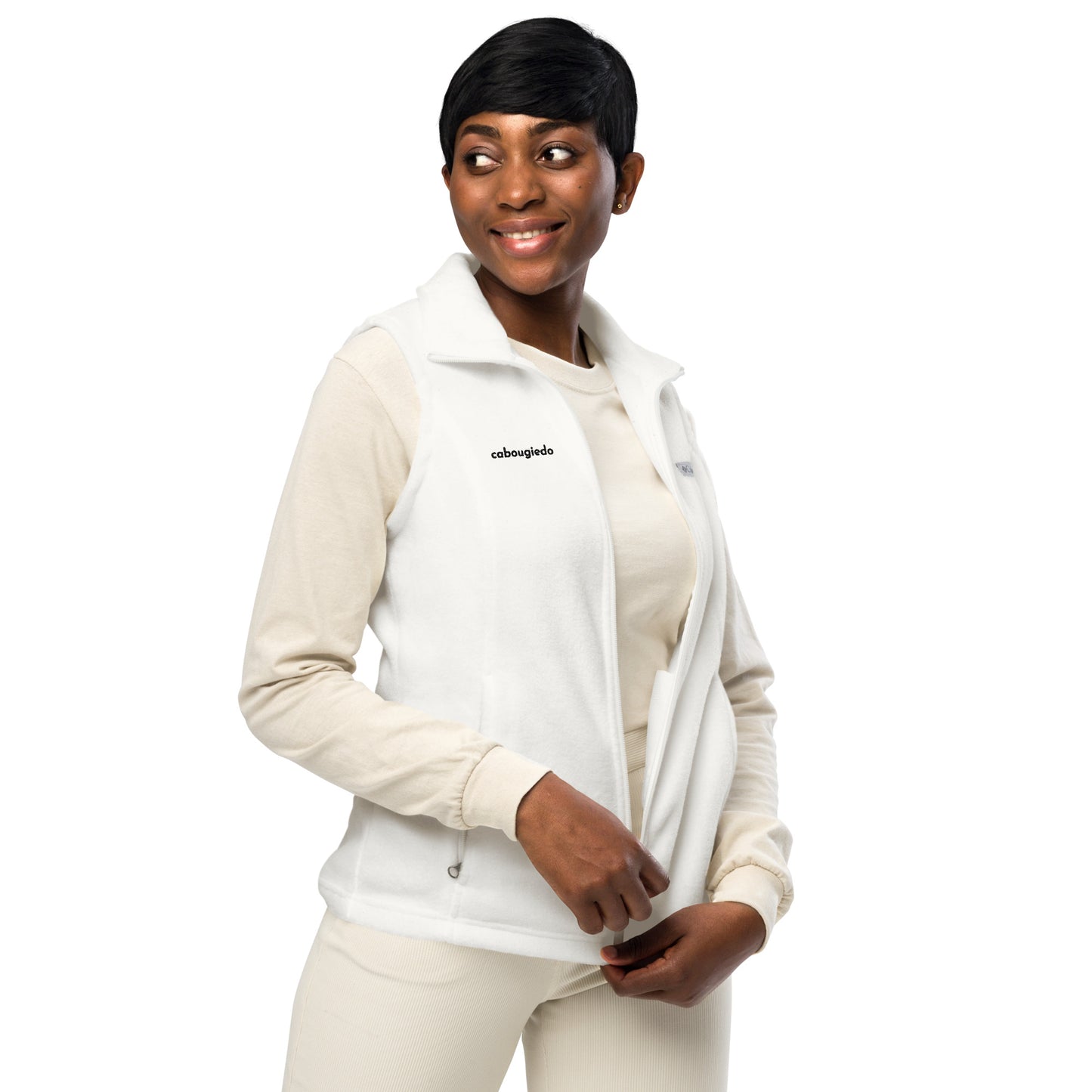 Women’s Columbia fleece vest - CaBougieDo