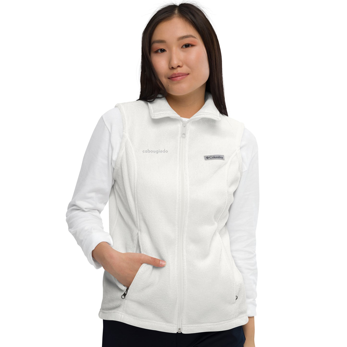 Women’s Columbia fleece vest - CaBougieDo