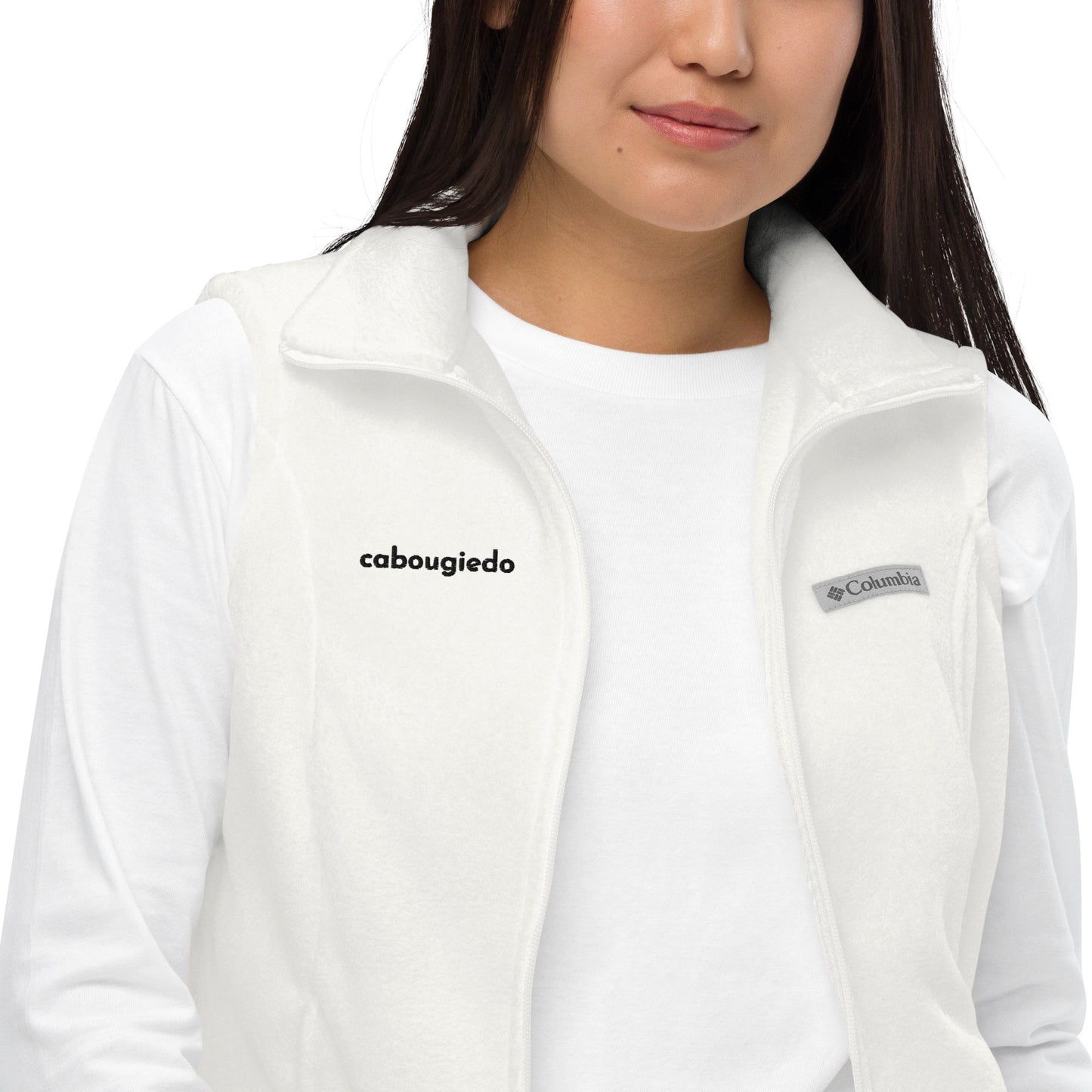 Women’s Columbia fleece vest - CaBougieDo