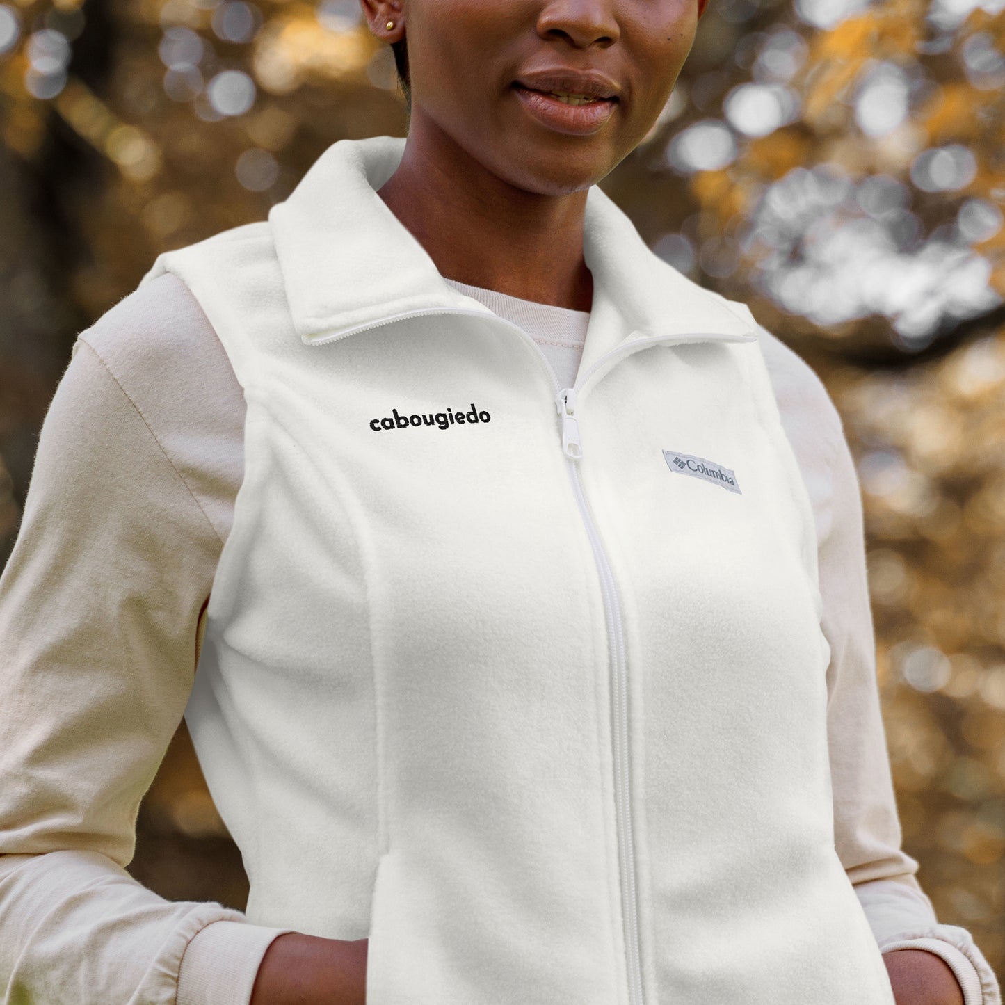 Women’s Columbia fleece vest - CaBougieDo