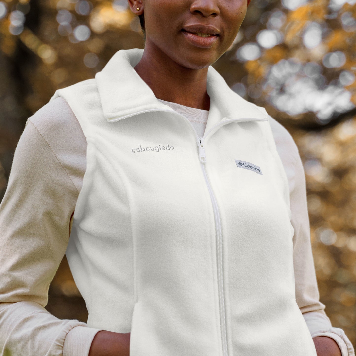 Women’s Columbia fleece vest - CaBougieDo