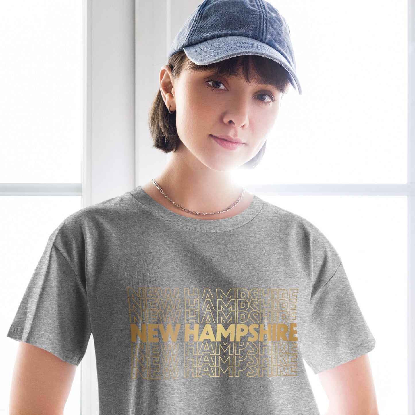 Women’s crop top - New Hampshire (G)