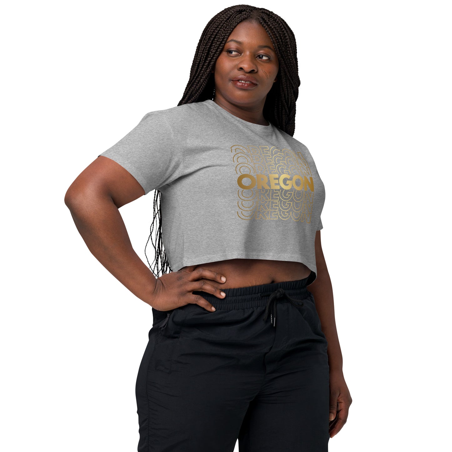 Women’s crop top - Oregon (G)