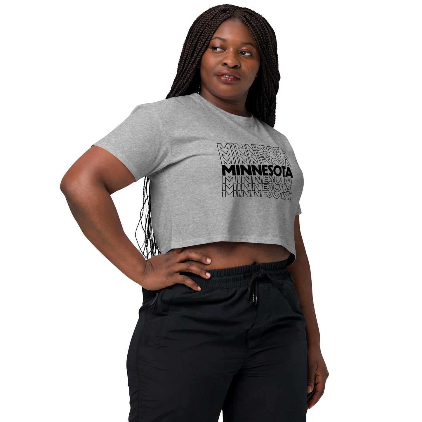 Women’s crop top - Minnesota (B)