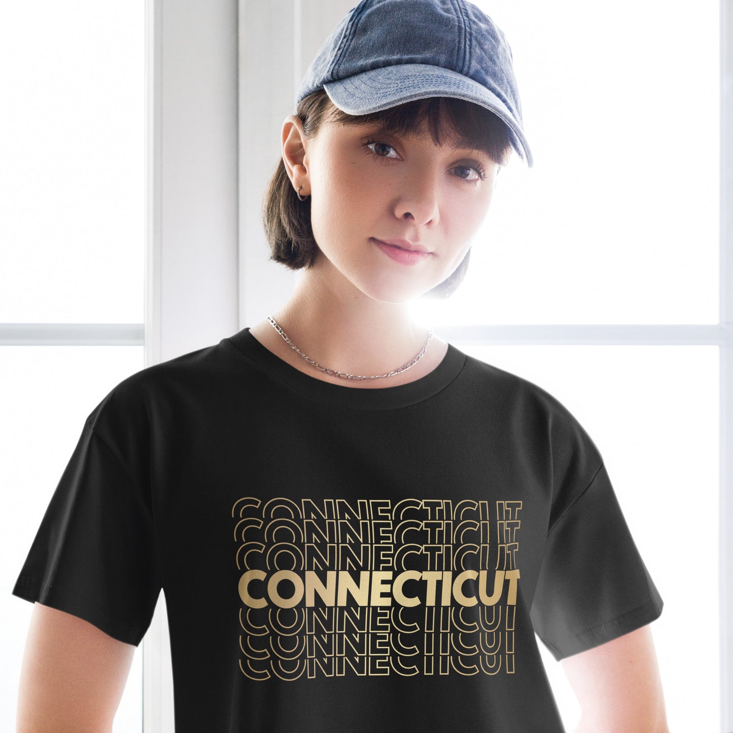 Women’s crop top - Connecticut (G)