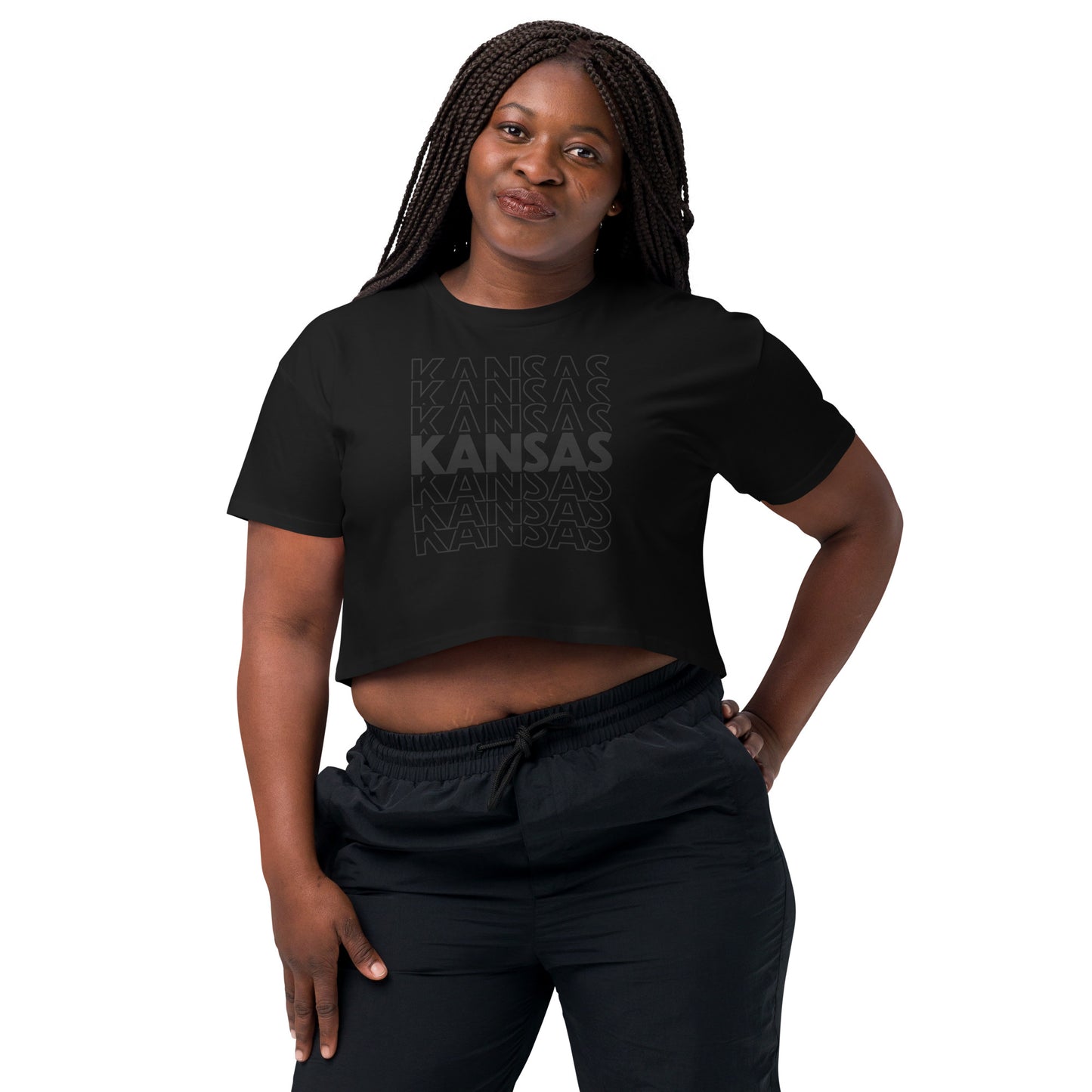 Women’s crop top - Kansas (B)