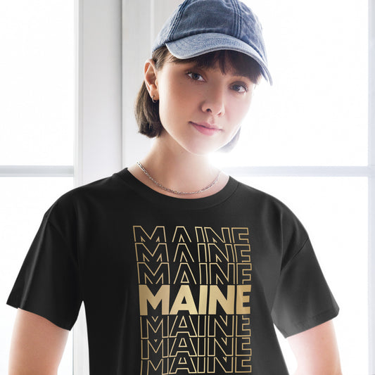 Women’s crop top - Maine (G)