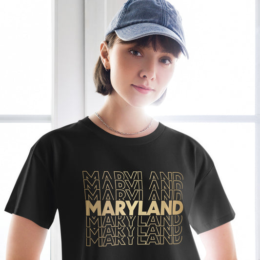 Women’s crop top - Maryland (G)