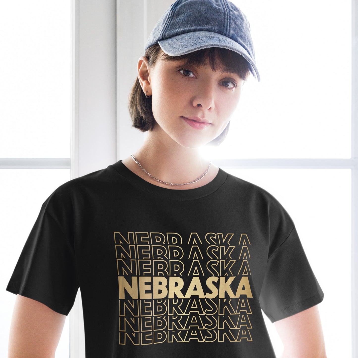 Women’s crop top - Nebraska (G)