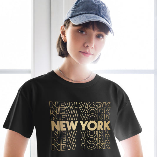 Women’s crop top -New York (G)