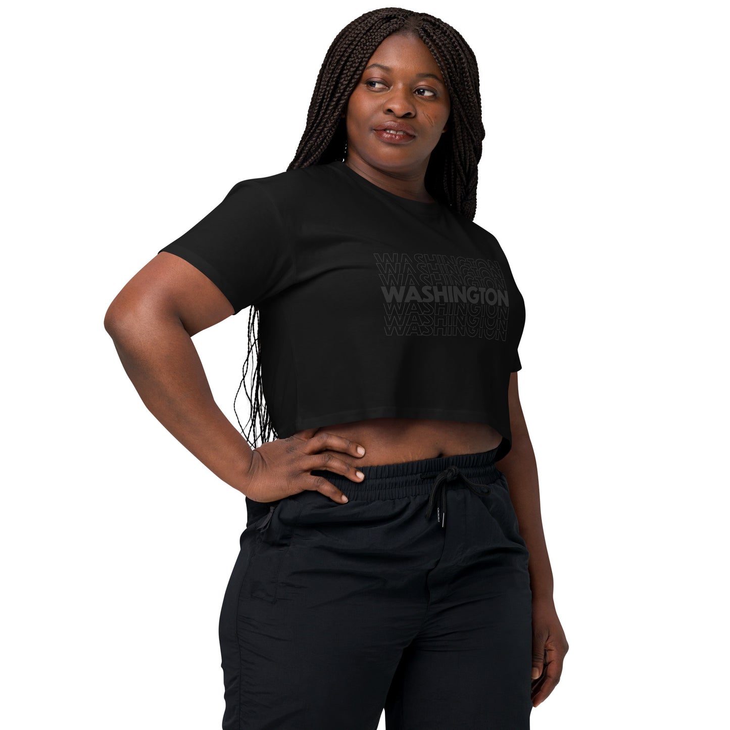 Women’s crop top - Washington (B)