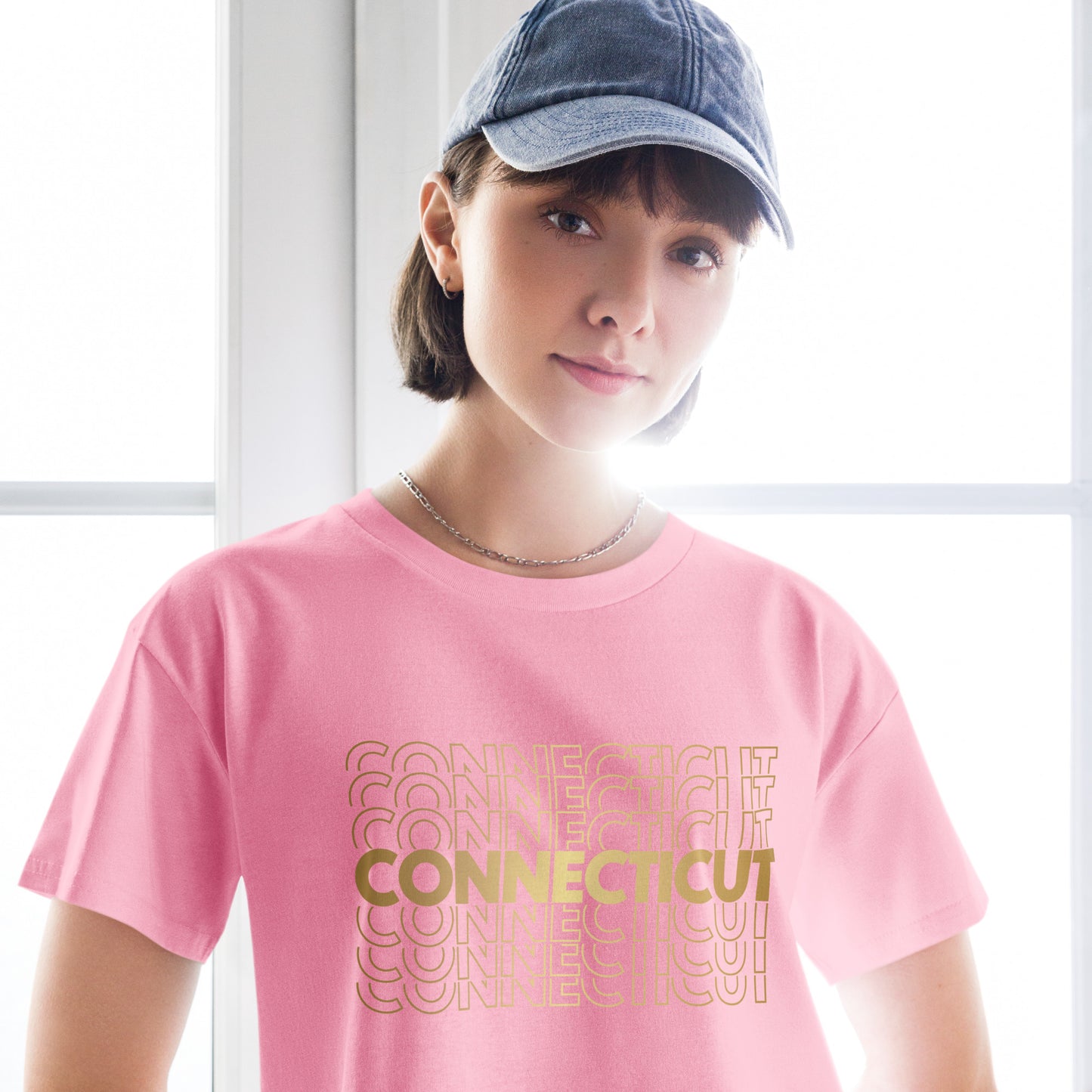 Women’s crop top - Connecticut (G)