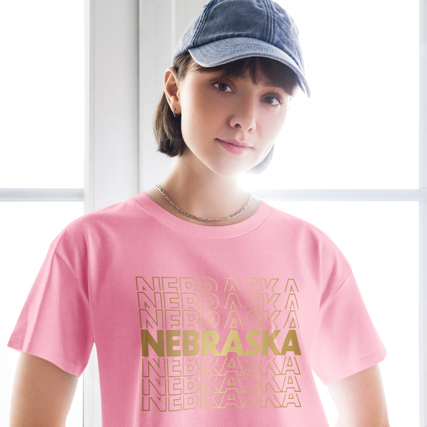 Women’s crop top - Nebraska (G)