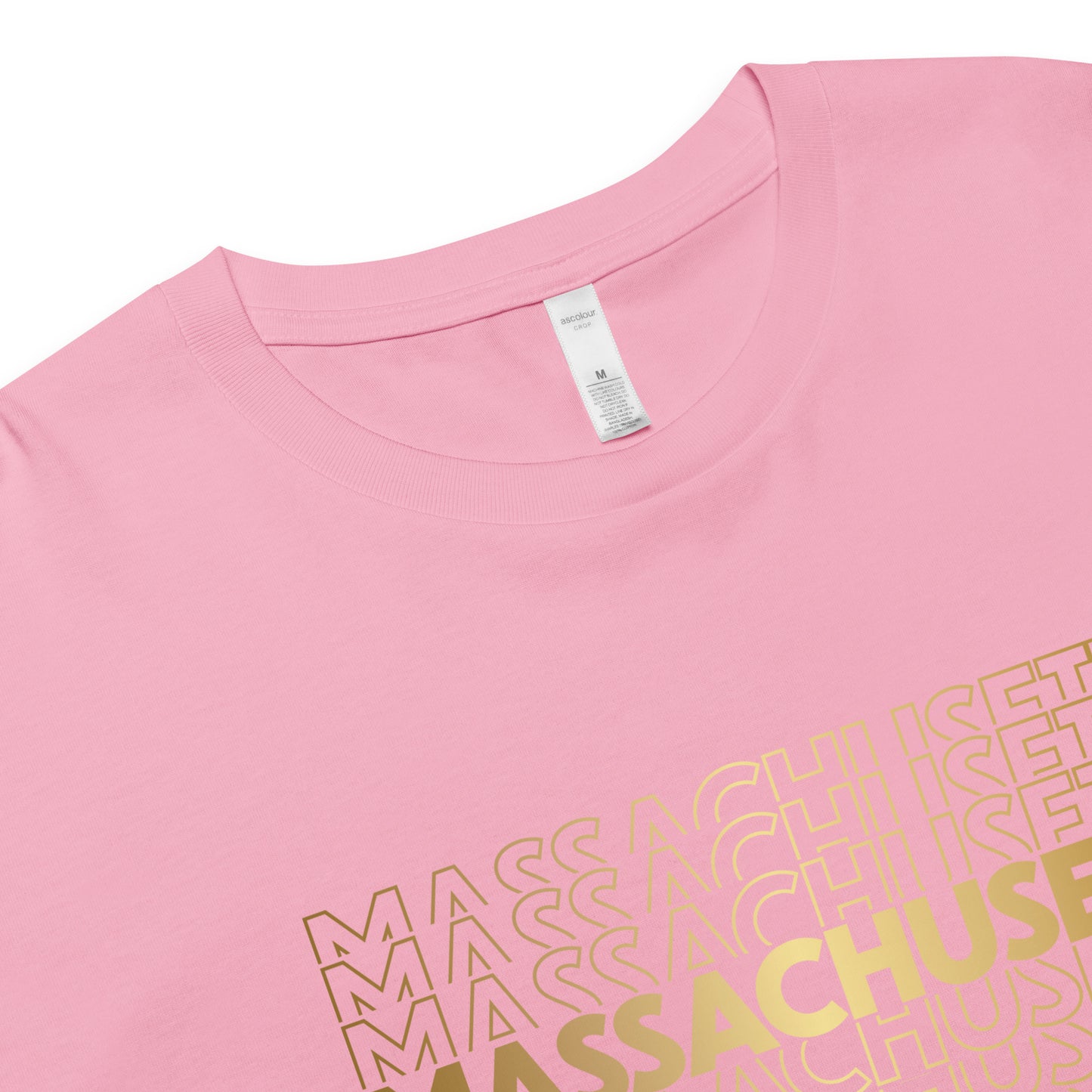 Women’s crop top - Massachusetts (G)