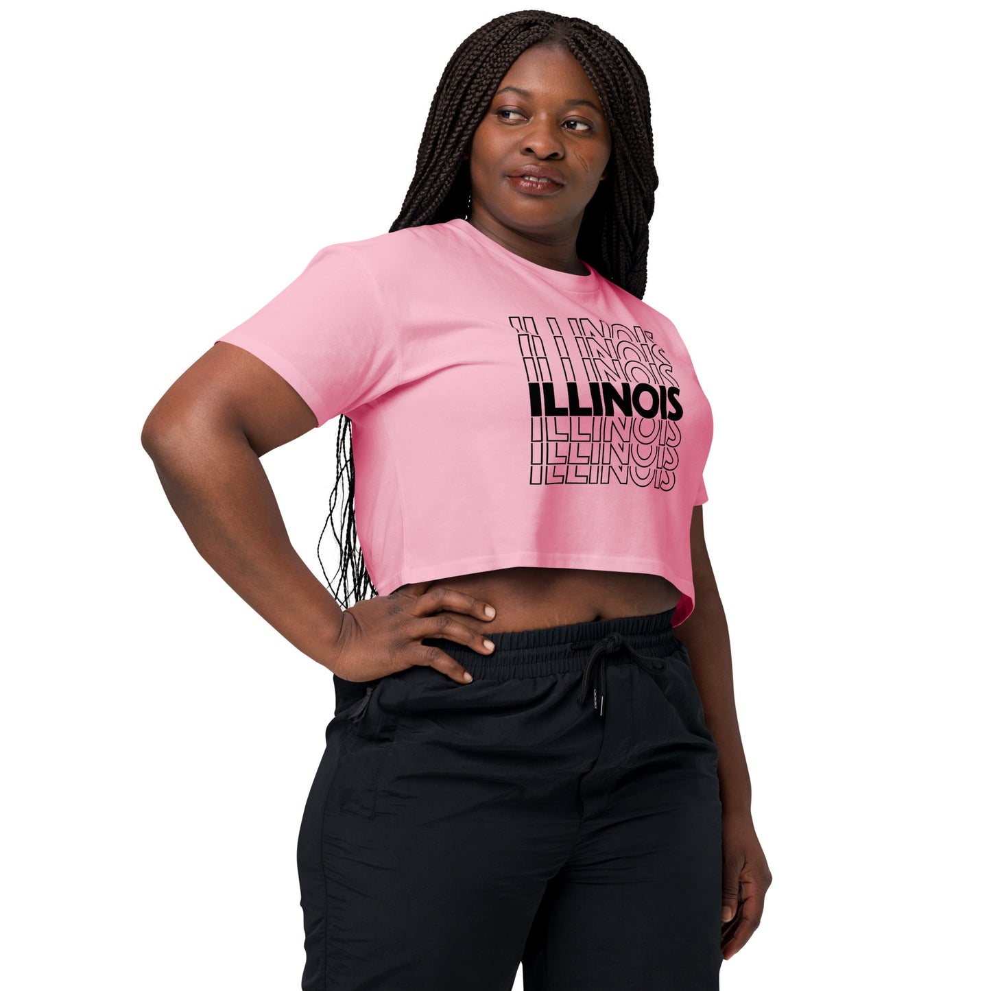 Women’s crop top - Illinois (B)