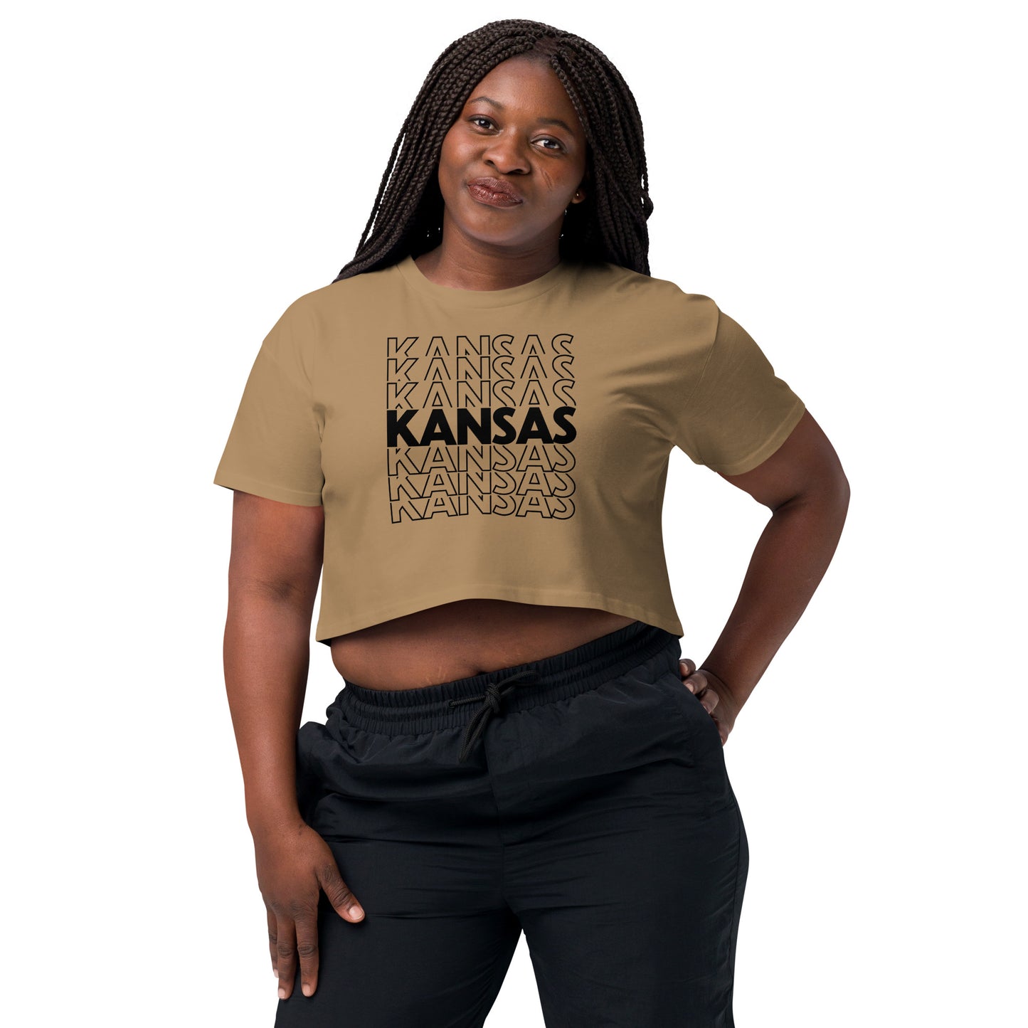 Women’s crop top - Kansas (B)