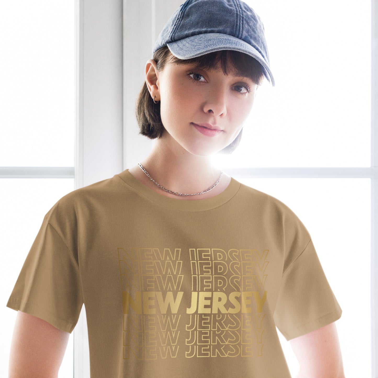 Women’s crop top - New Jersey (G)