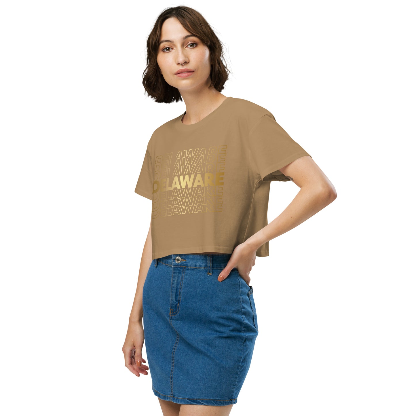 Women’s crop top - Delaware (G)