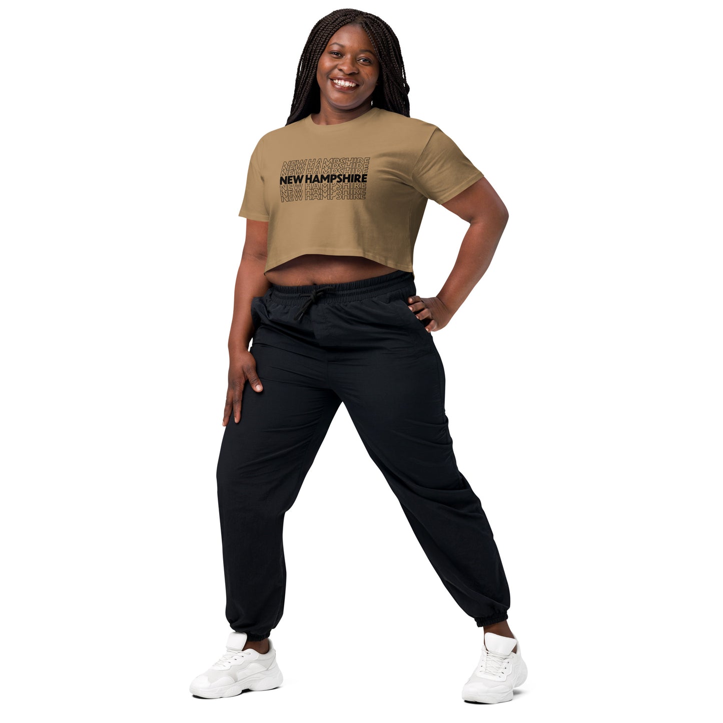 Women’s crop top - New Hampshire (B)