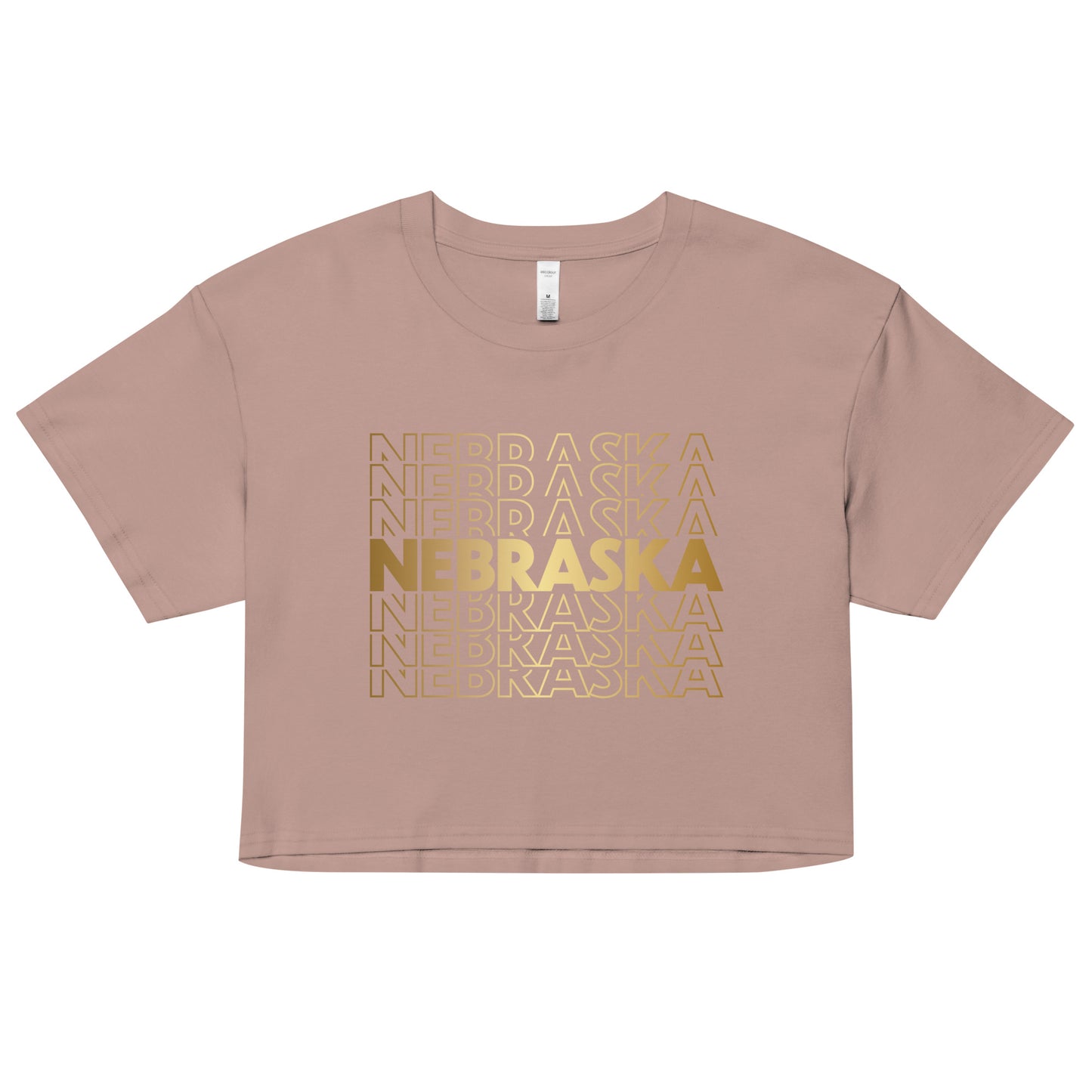 Women’s crop top - Nebraska (G)