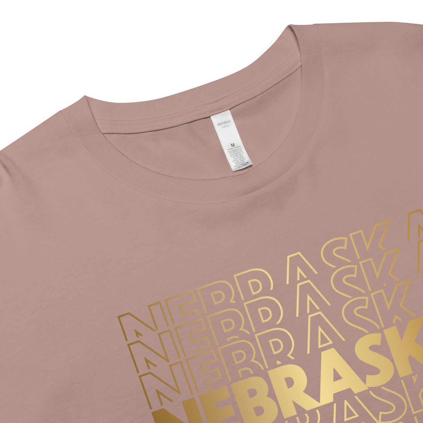 Women’s crop top - Nebraska (G)