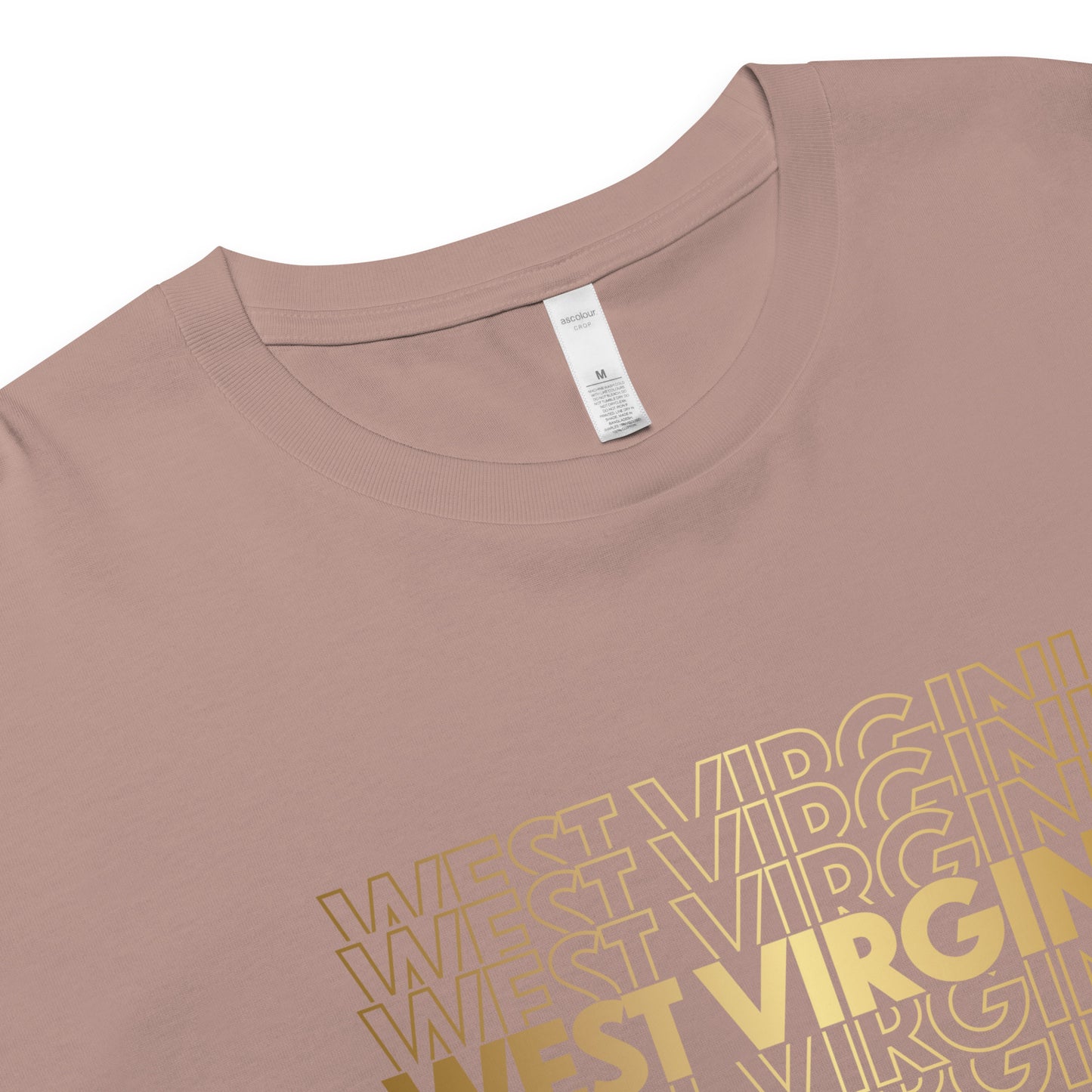 Women’s crop top - West Virginia (G)