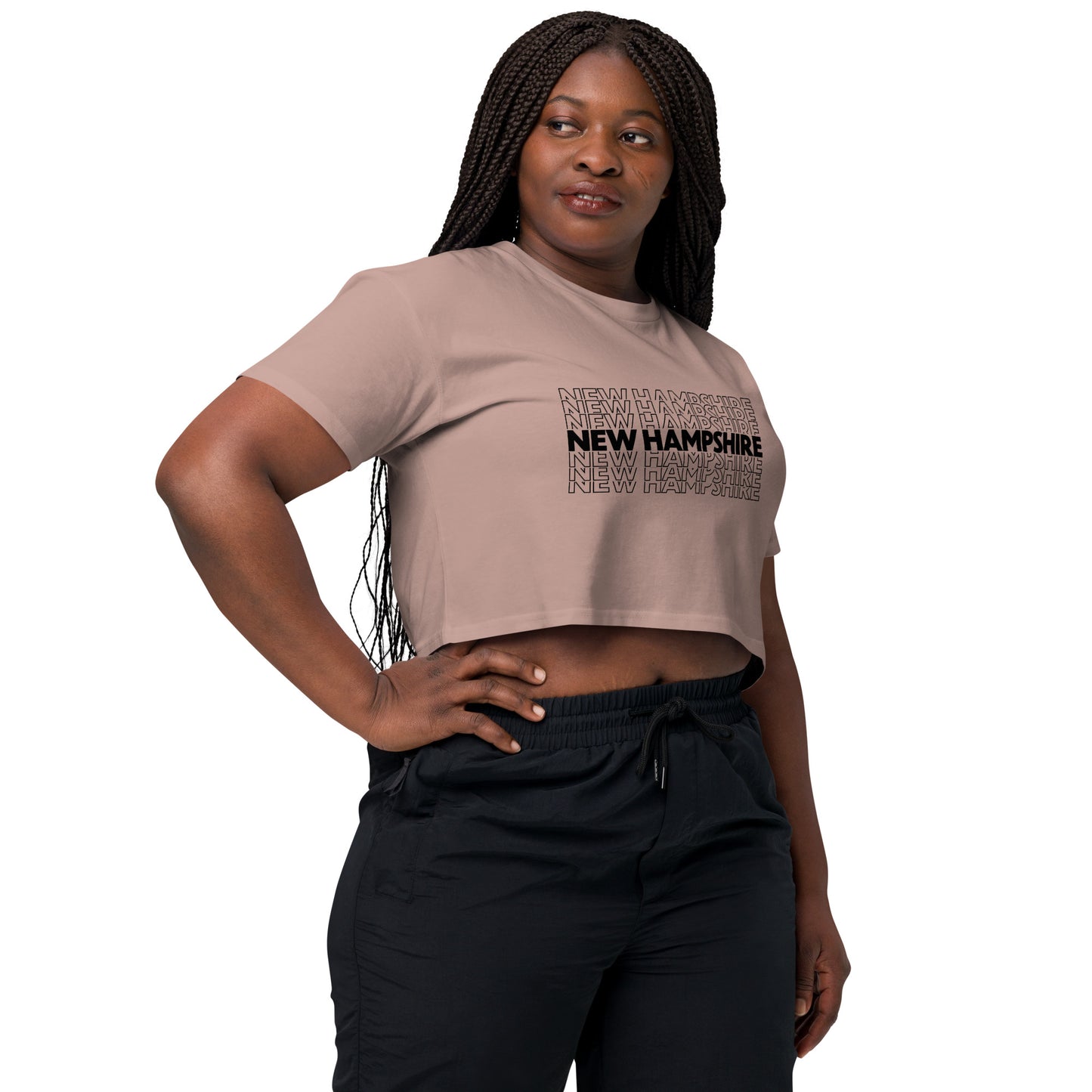 Women’s crop top - New Hampshire (B)