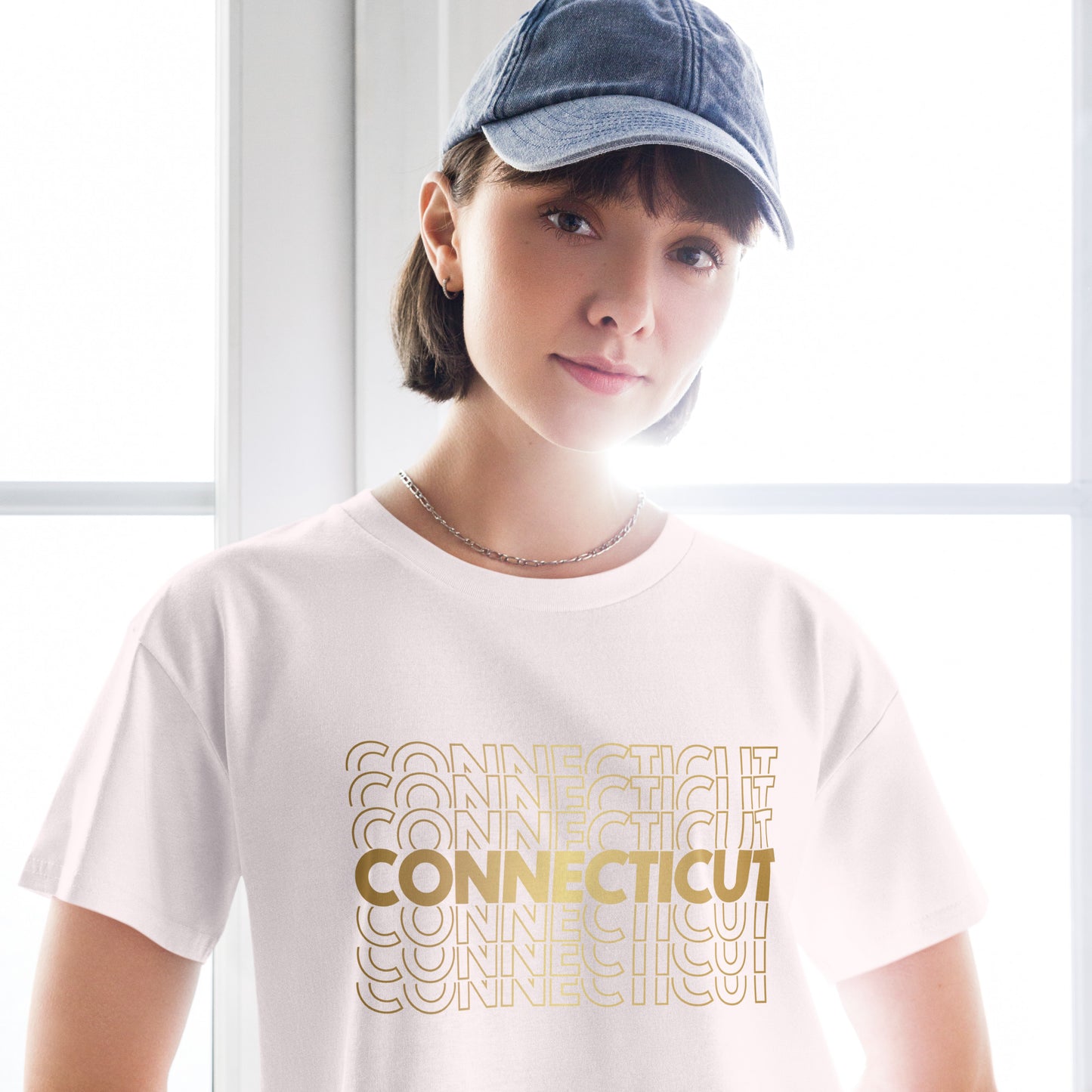 Women’s crop top - Connecticut (G)