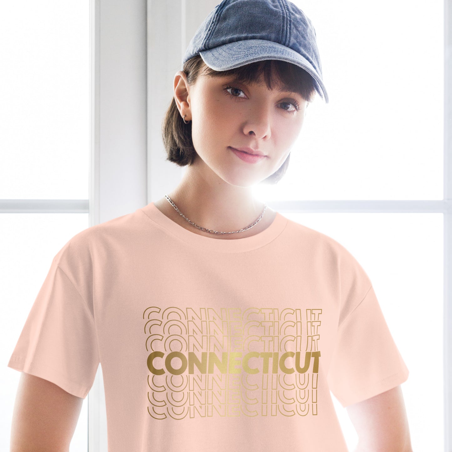 Women’s crop top - Connecticut (G)