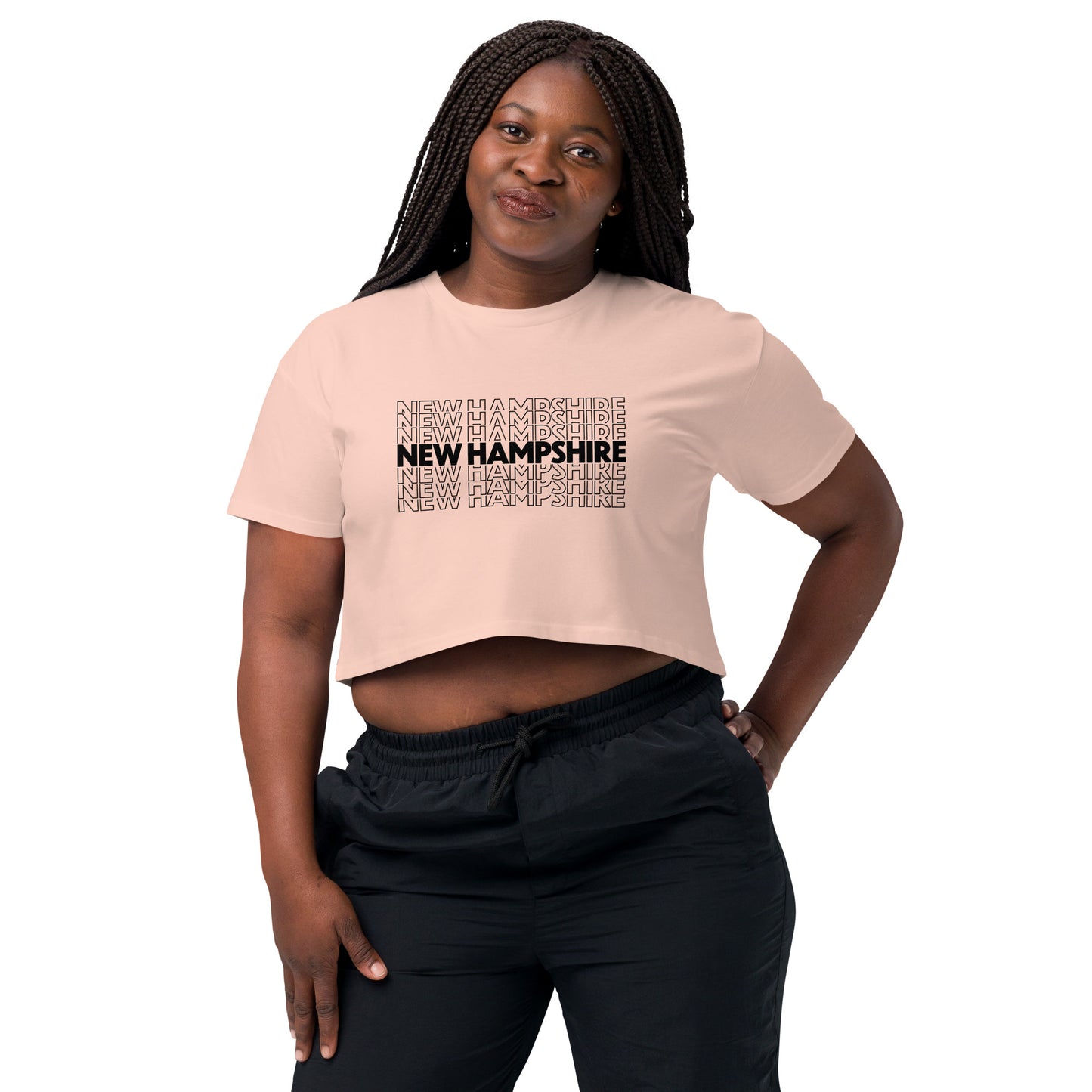 Women’s crop top - New Hampshire (B)