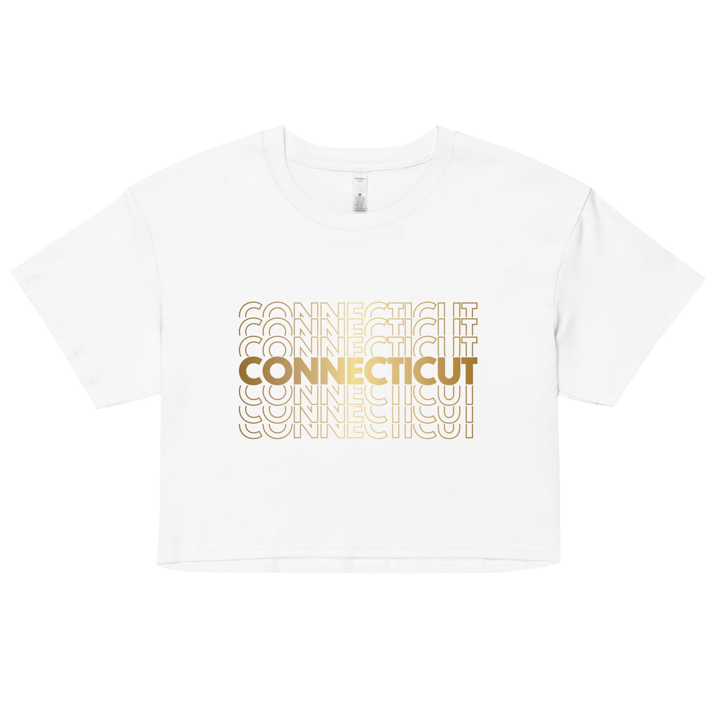 Women’s crop top - Connecticut (G)