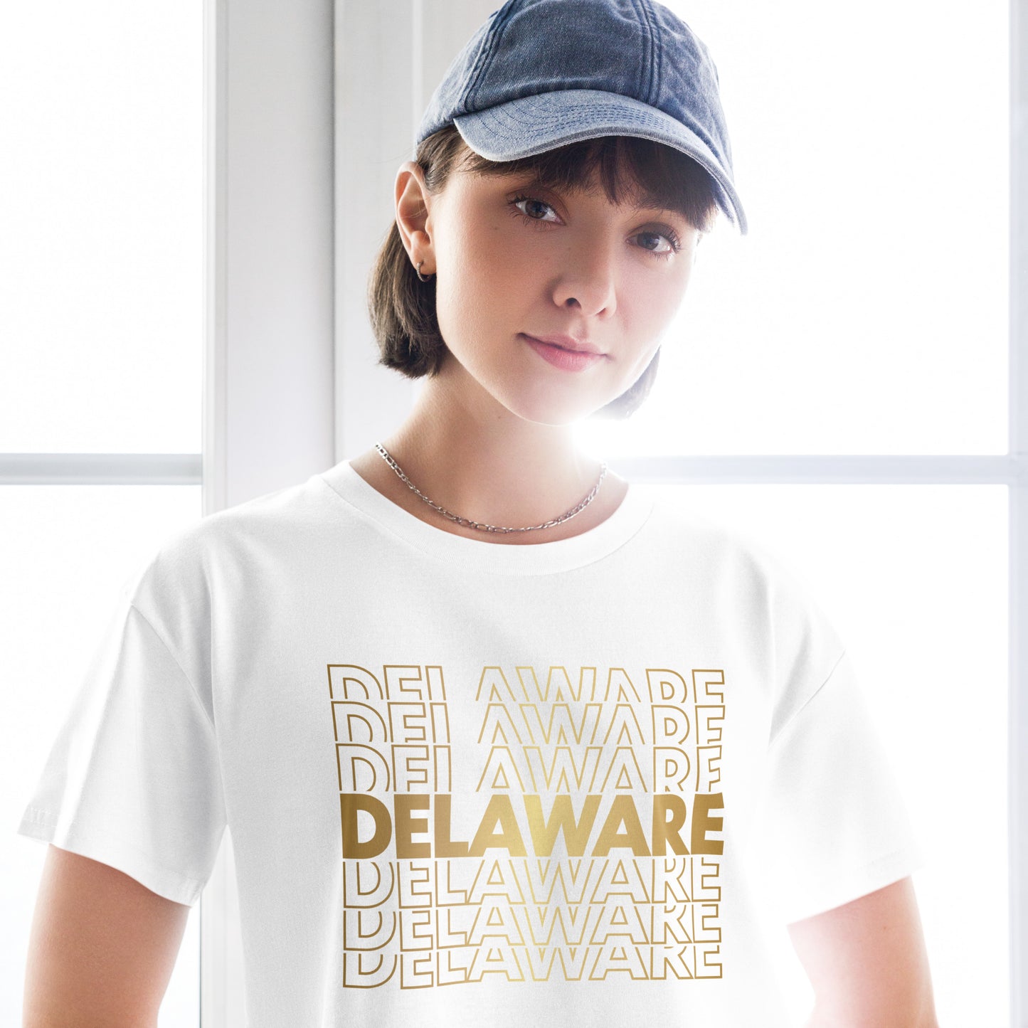 Women’s crop top - Delaware (G)