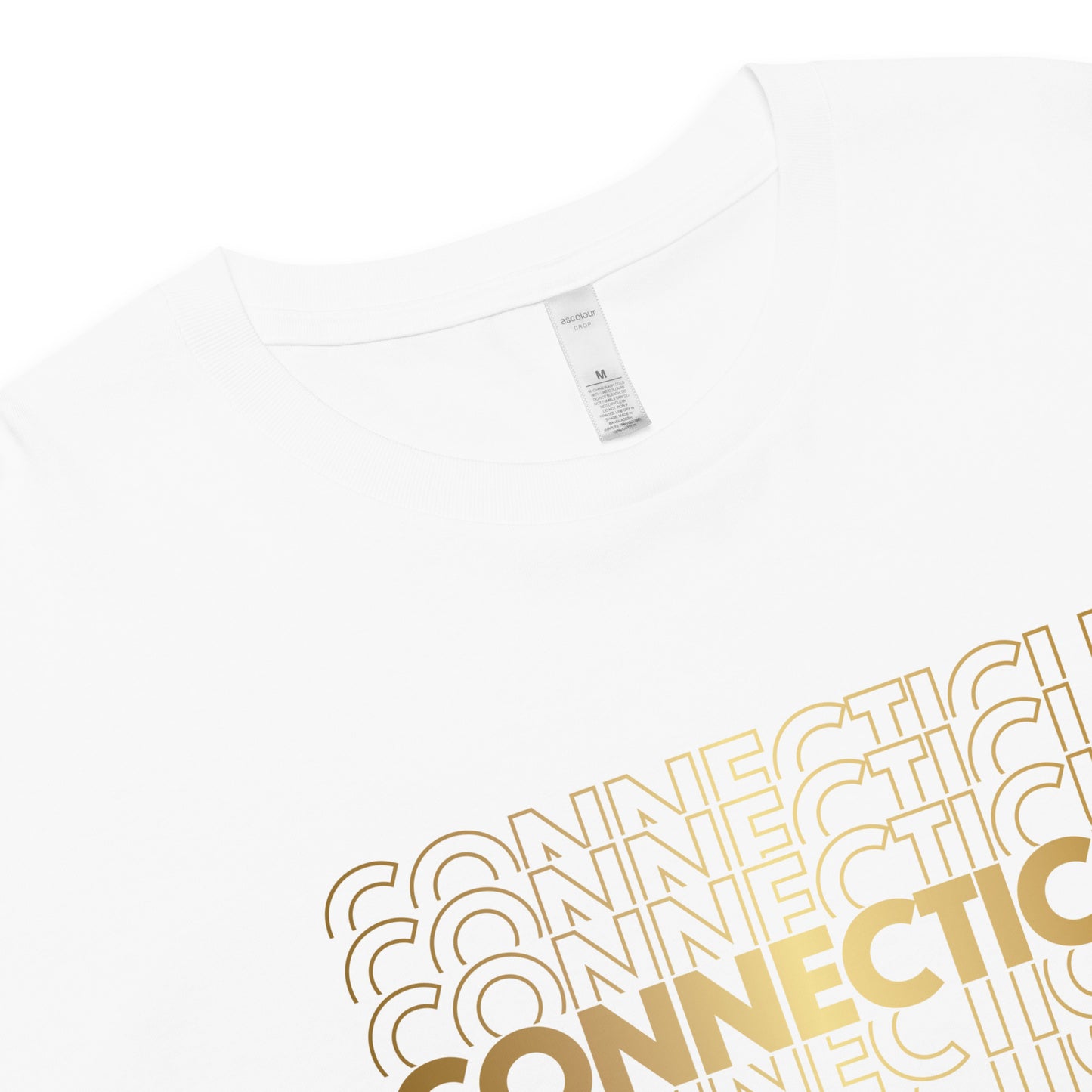 Women’s crop top - Connecticut (G)